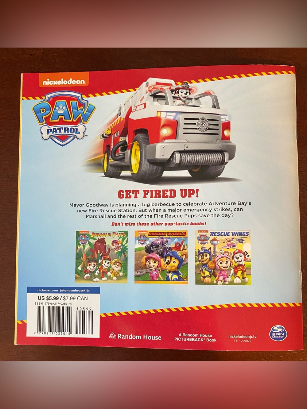Kids Paperback Set - Paw Patrol Fire Rescue & The Berenstain Bears - Picture 4 of 9